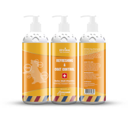 แชมพูสุนัข KEVINA สูตรลดกลิ่นตัว ลดขนร่วง ขนาด 325 ML._1